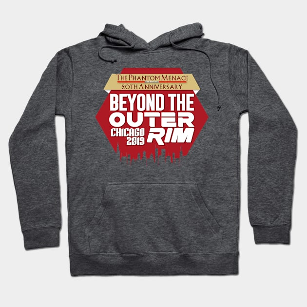 Beyond the Outer Rim - SWCC 2019 Hoodie by CinemaShelf